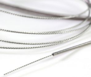 Conveying steel cables