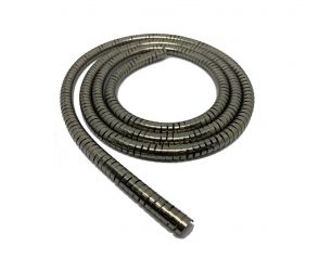 Double layer flat wire tube spring